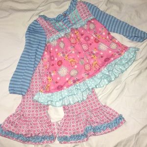 Matilda Jane pajama set size 2